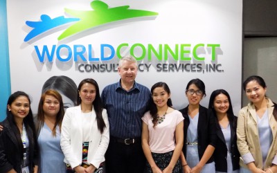 Mr. Graeme Rennie at WORLDCONNECT Legazpi