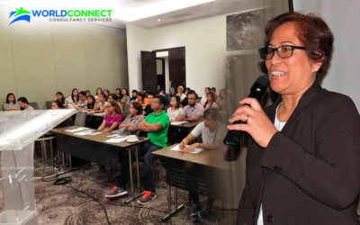 Licensed immigration advisers from WORLDCONNECT give free orientation and assessment in Davao