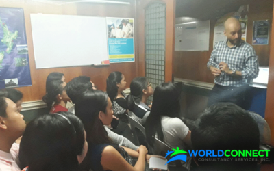 WORLDCONNECT meets healthcare and business professionals in Manila orientation